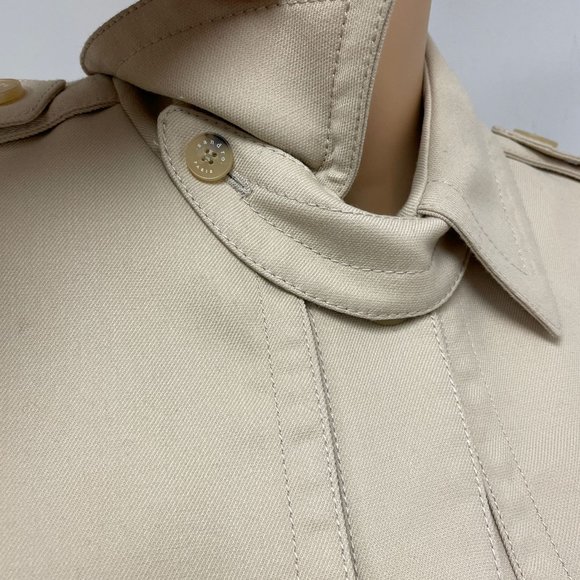 Vino Pleated Trench Coat - Picture 7 of 8